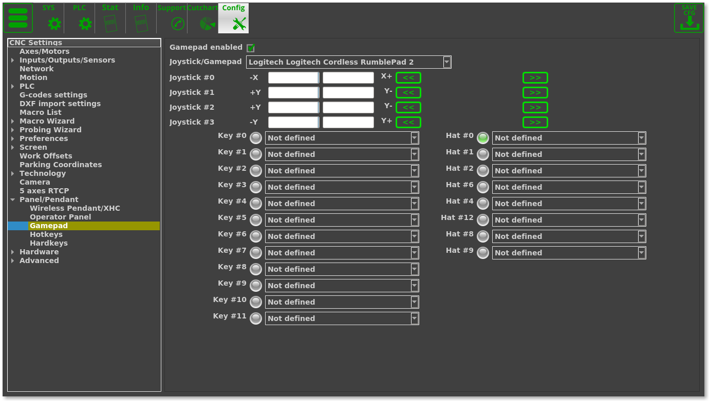 Config 071 Gamepad Updated