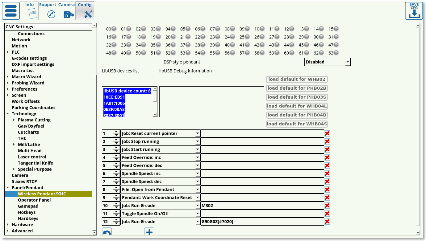Hardware Pendants 001 Config