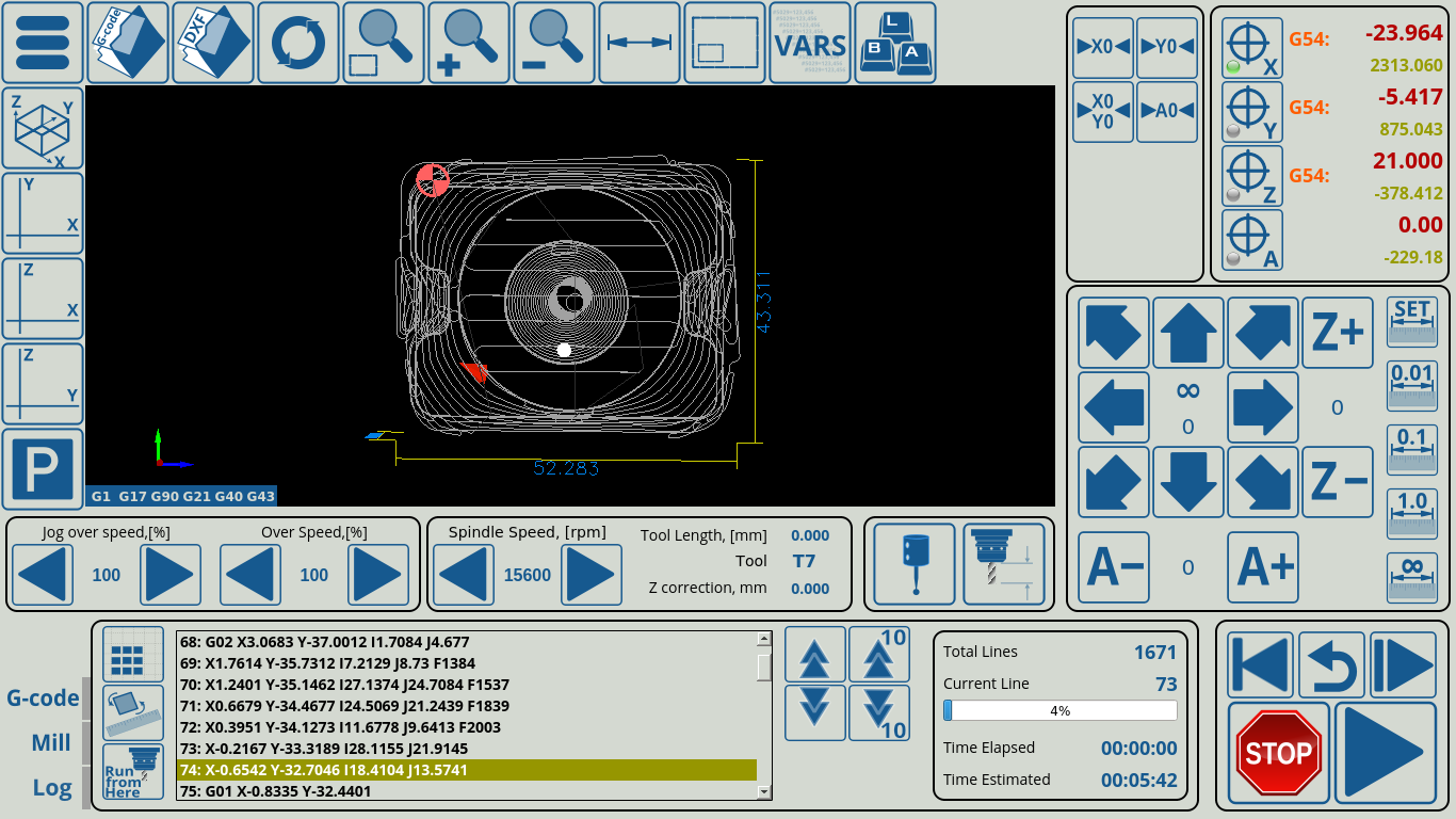 Main Screen M4 U1