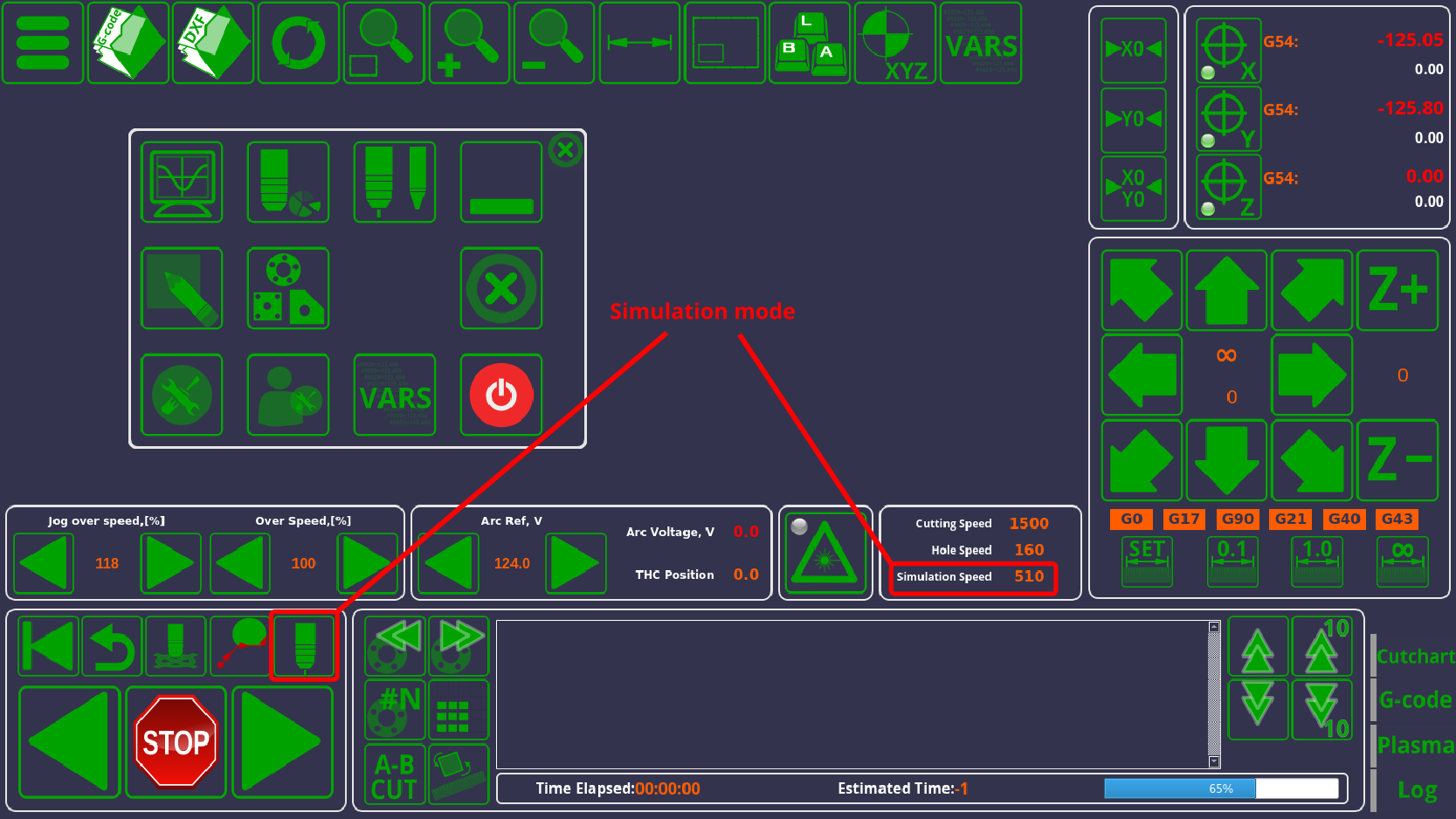 Plasma Setup 020 Simulation